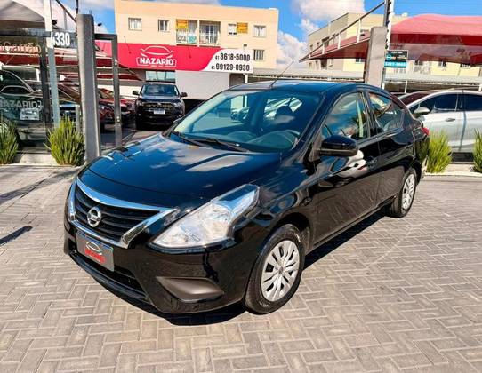 NISSAN VERSA 1.6 16V FLEXSTART S 4P MANUAL NISSAN VERSA 1.6 16V FLEXSTART S 4P MANUAL
